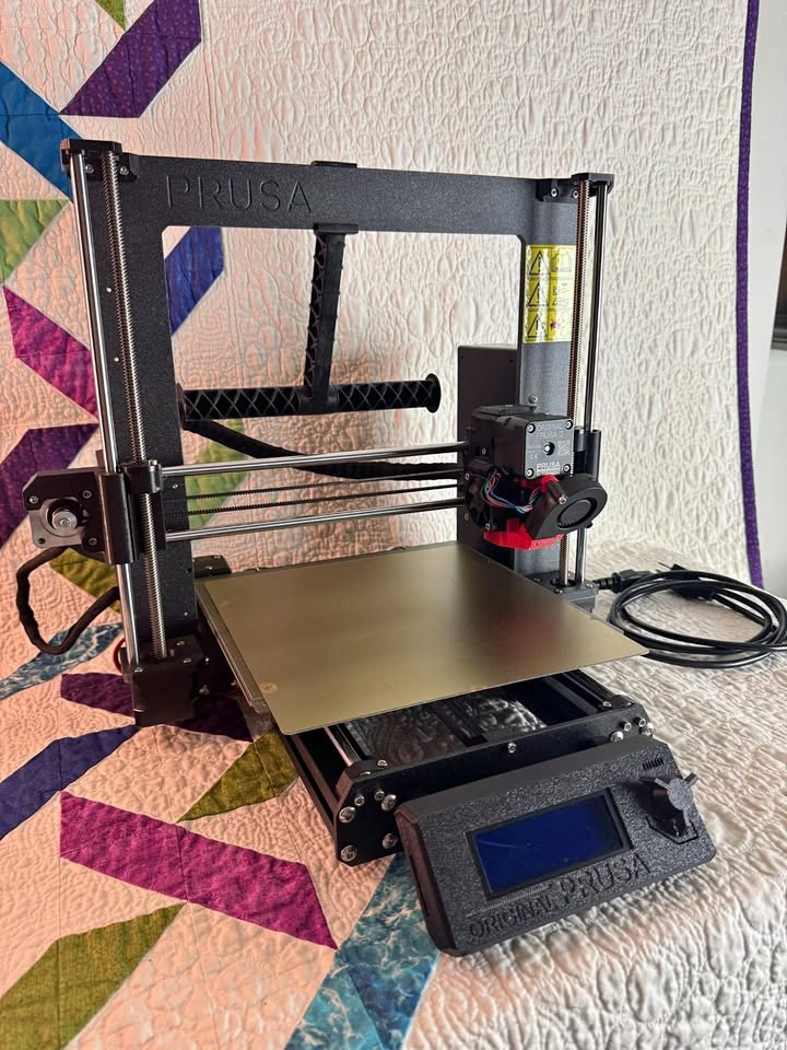 Original Prusa i3 MK3S – 3D Printer, Fully Working, 2 Print Shee