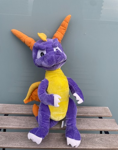 Vintage Spyro the Dragon Video Game Toy Network 10" Plush