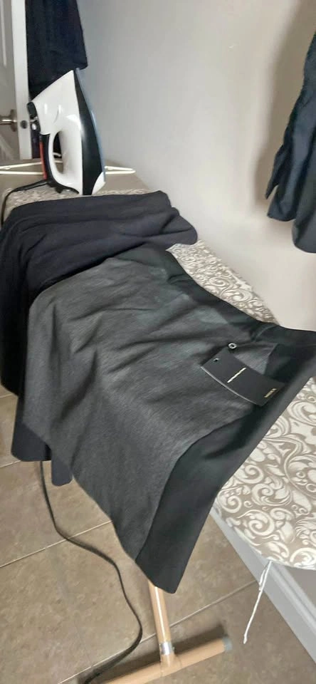 Black and gray skirt-new/Black long Zara skirt new