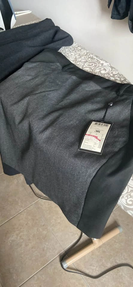 Black and gray skirt-new/Black long Zara skirt new - photo 2