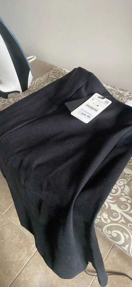 Black and gray skirt-new/Black long Zara skirt new - photo 4