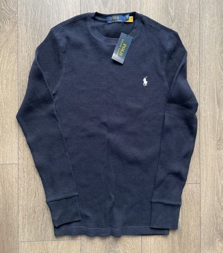Polo Ralph Lauren Waffle Thermal Slim Fit T-Shirt Size S New