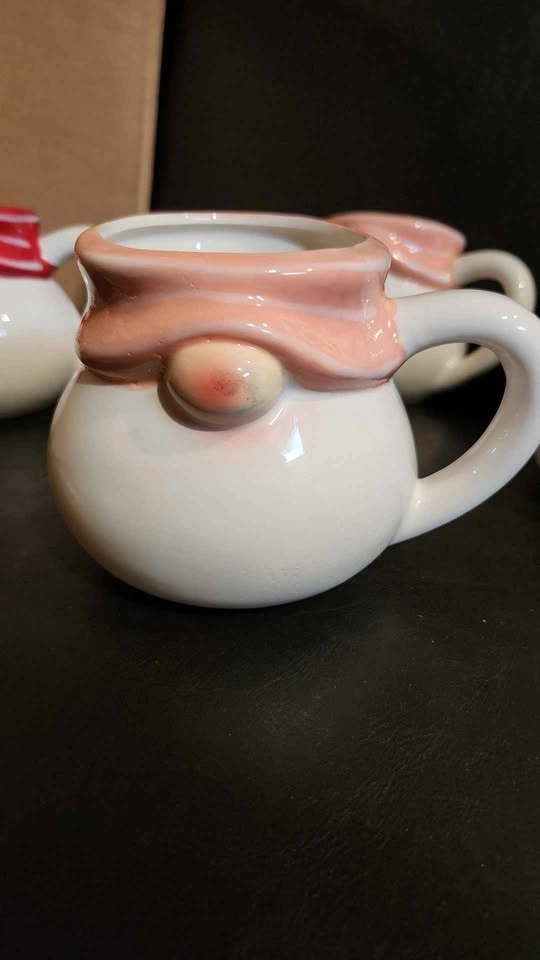 Set of Ceramic Gnome Mugs - photo 3