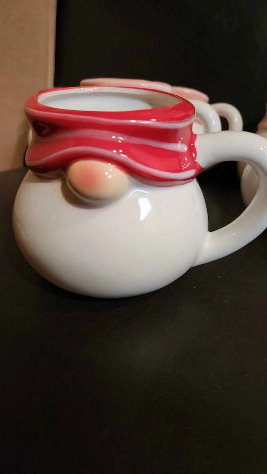 Set of Ceramic Gnome Mugs - photo 5