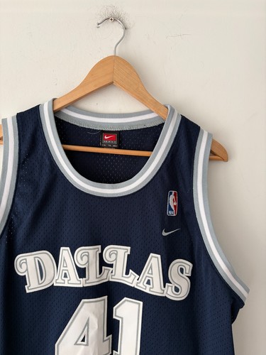 Vintage Nike Dallas Mavericks Dirk Nowitzki #41 Jersey Size XL - photo 2