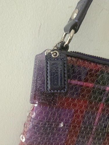 Coach Poppy Sequin Plaid Crossbody Bag - photo 4
