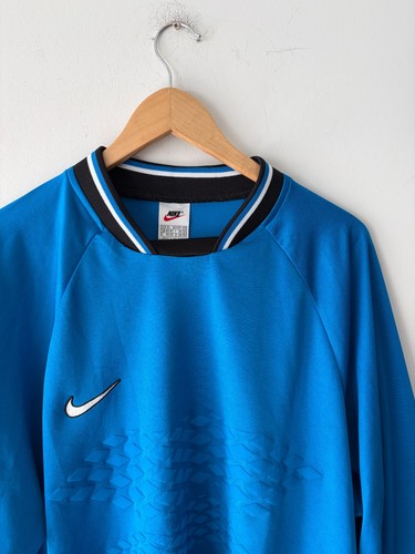 Vintage 1998 Nike Template Goalkeeper Soccer Jersey Shirt Size X - photo 2