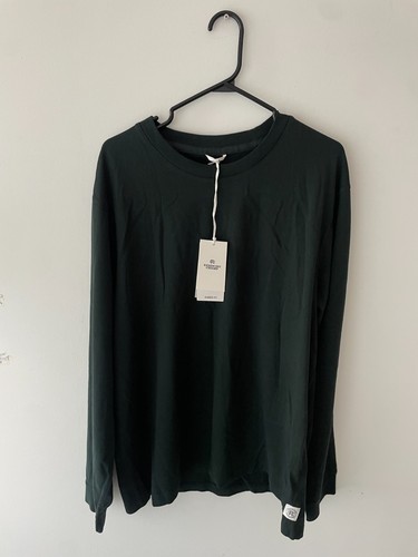 Reigning Champ Long Sleeve Black Shirt Size L New