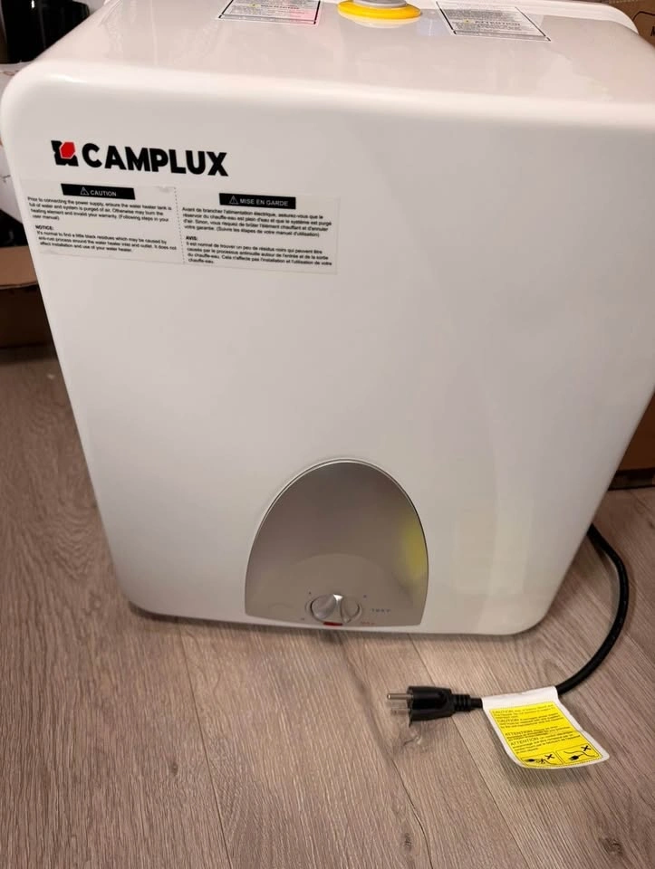 Camplux 6-Gallon Electric Point-of-Use Water Heater - photo 2