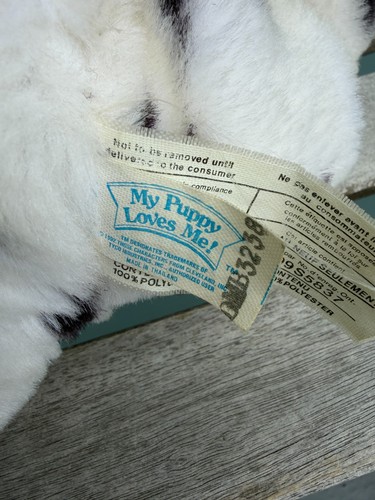 Vintage 1992 Tyco 13" My Puppy Loves Me Dalmatian Dog Plush - photo 3