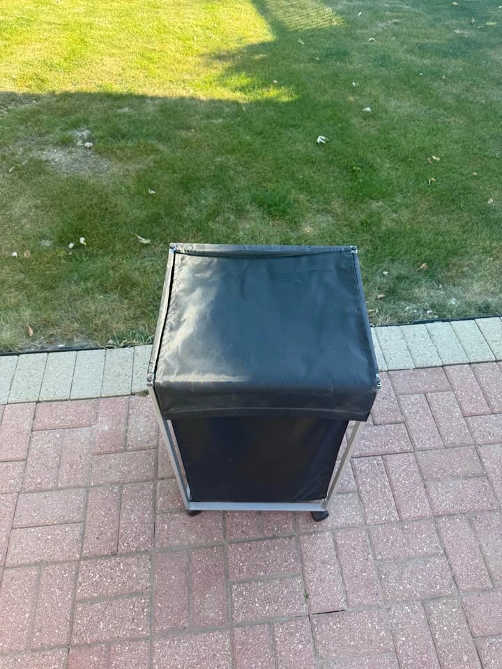 Laundry Clothing Basket with Wheels - photo 3