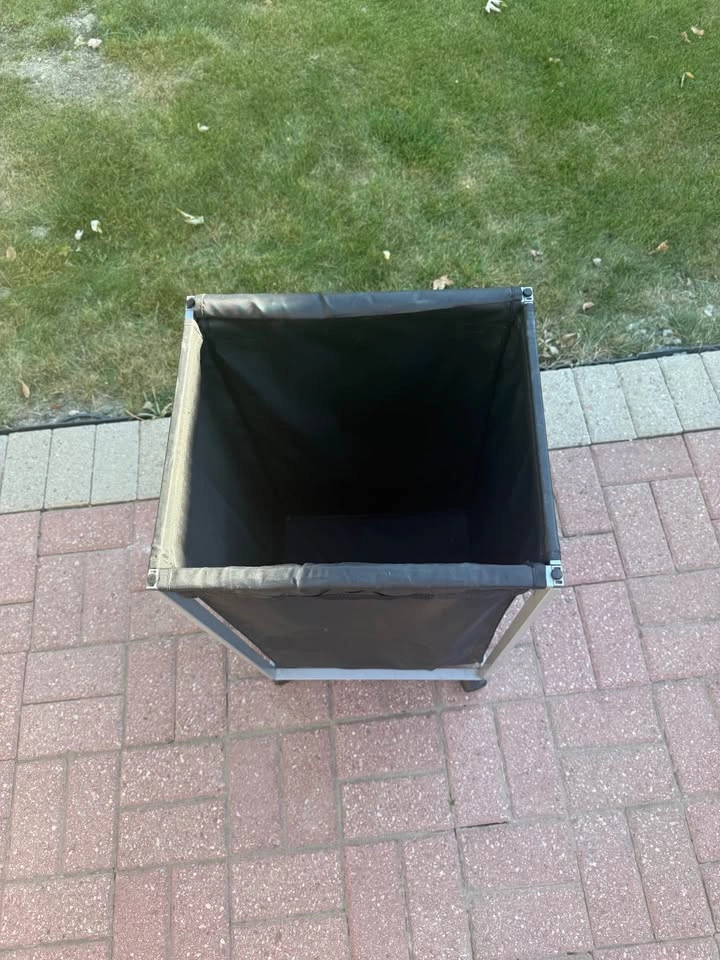 Laundry Clothing Basket with Wheels - photo 5