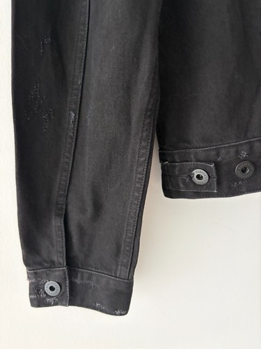 Allsaints Distressed Mens Denim Jacket Size L - photo 5