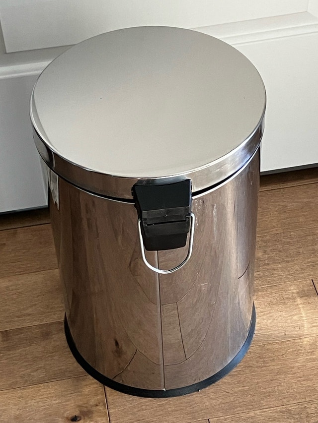 Stainless Steel Trash Can - photo 2