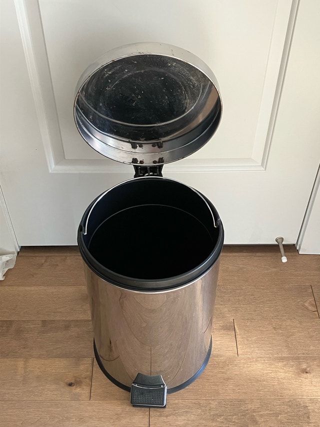 Stainless Steel Trash Can - photo 3
