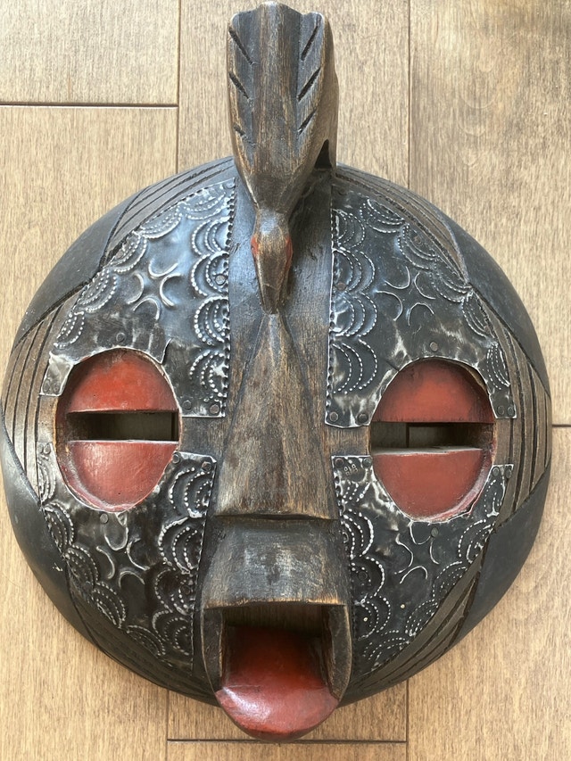 Wooden Mask from Senegal - photo 3