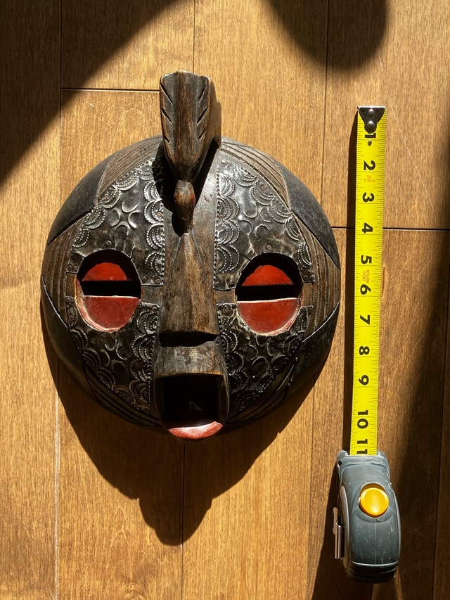 Wooden Mask from Senegal - photo 4
