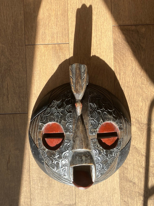 Wooden Mask from Senegal - photo 5