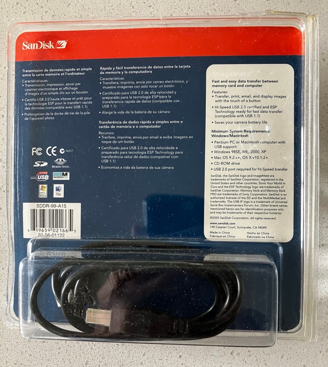 Sandisk 5 in 1 Card Reader Writer - photo 3