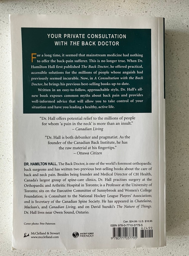 Back Doctor Book - photo 2
