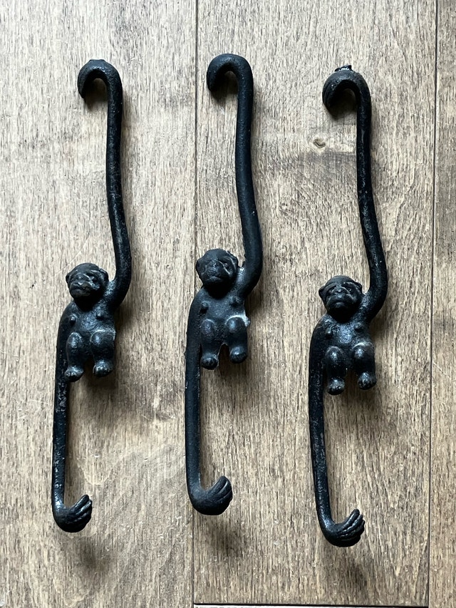 Antique Hanging Monkeys