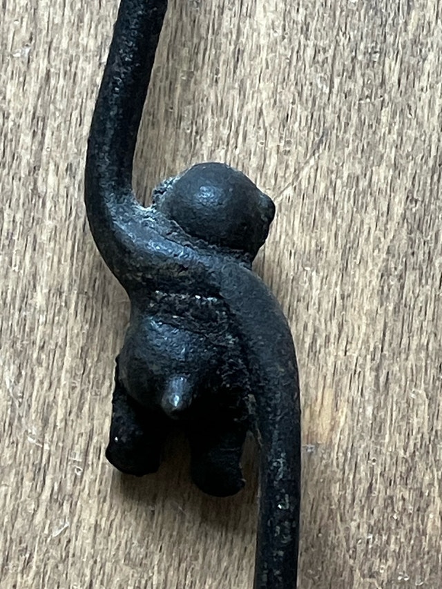Antique Hanging Monkeys - photo 4