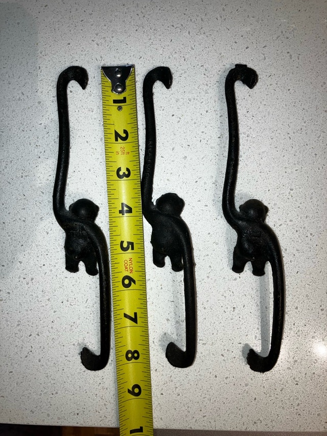 Antique Hanging Monkeys - photo 5