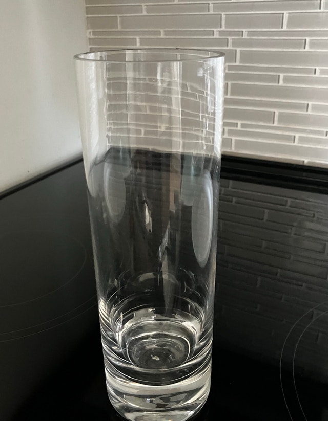 Clear Glass Base - vase transparent - photo 2