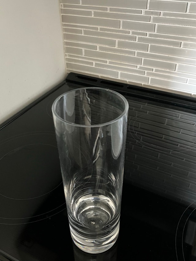 Clear Glass Base - vase transparent - photo 3