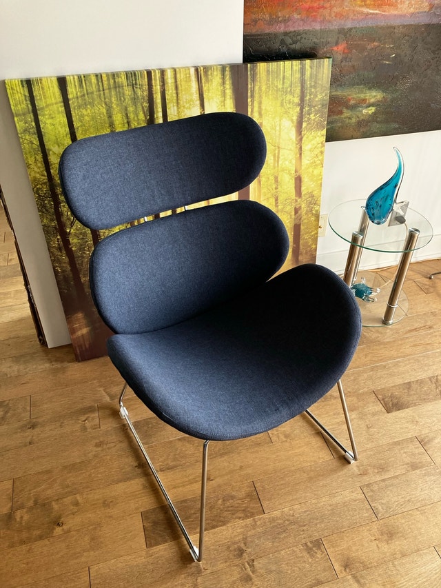 Retro Style Accent Chair - chaise style retro