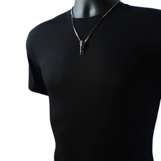 Zipper Pendant Necklace - Brand New