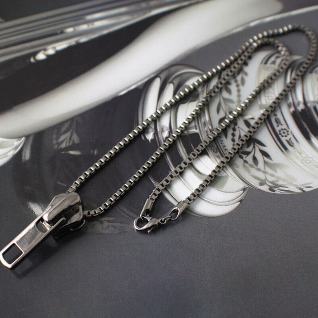 Zipper Pendant Necklace - Brand New - photo 2