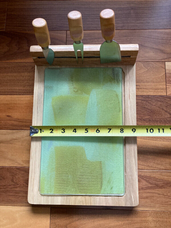 NEW Cheeseboard with Utensils and Magnet Strip - photo 3