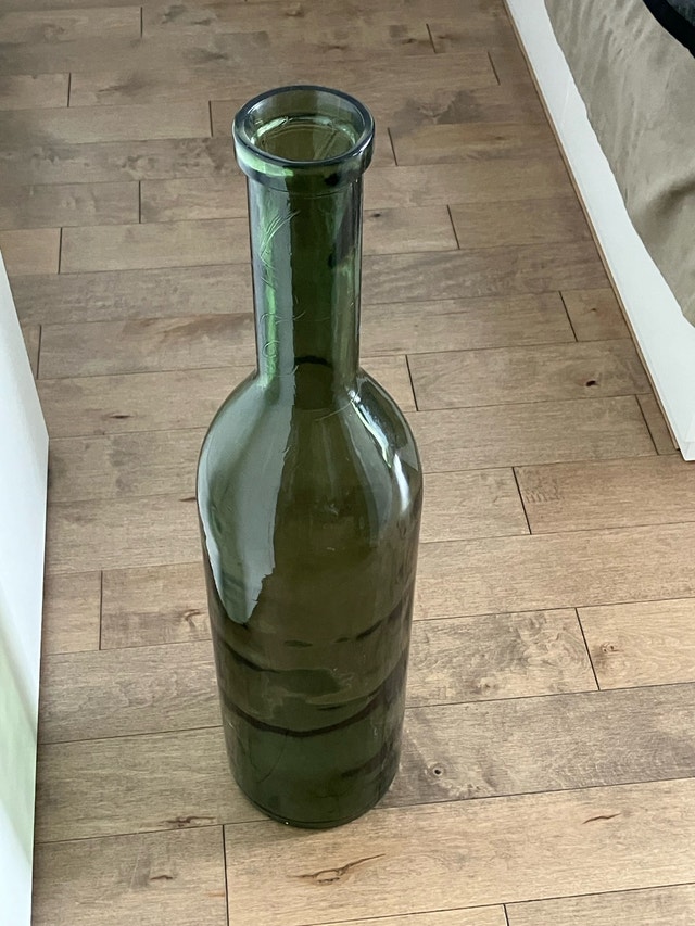 Large Glass Bottle - photo 2