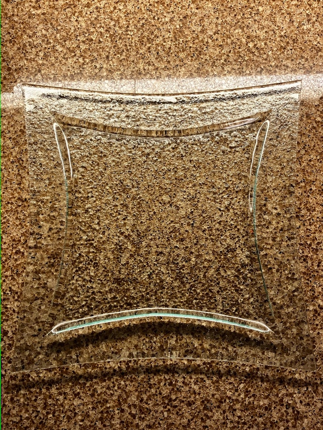 Glass plate serving tray - photo 4