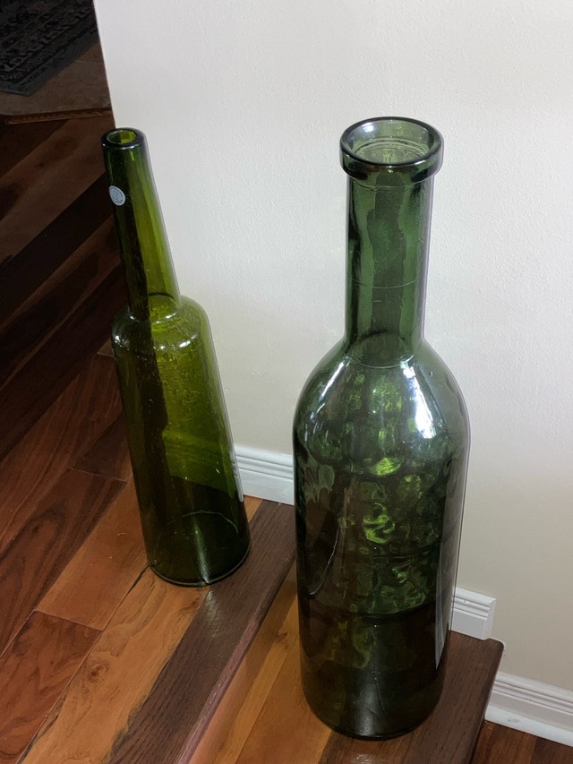 Two Large Glass Bottles - photo 3