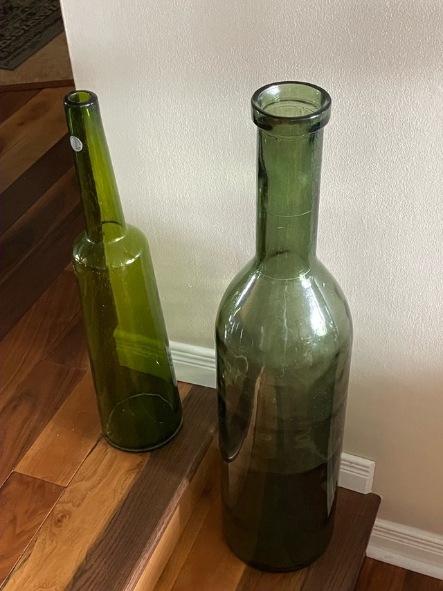 Two Large Glass Bottles - photo 4