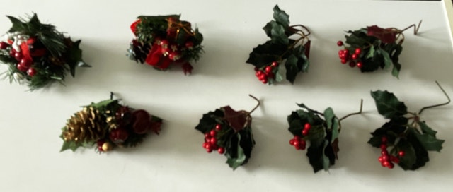 Mistletoe Christmas decorations