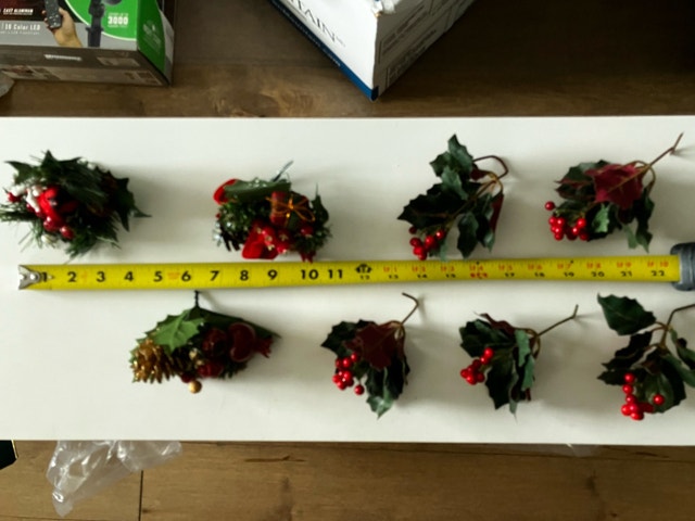 Mistletoe Christmas decorations - photo 2