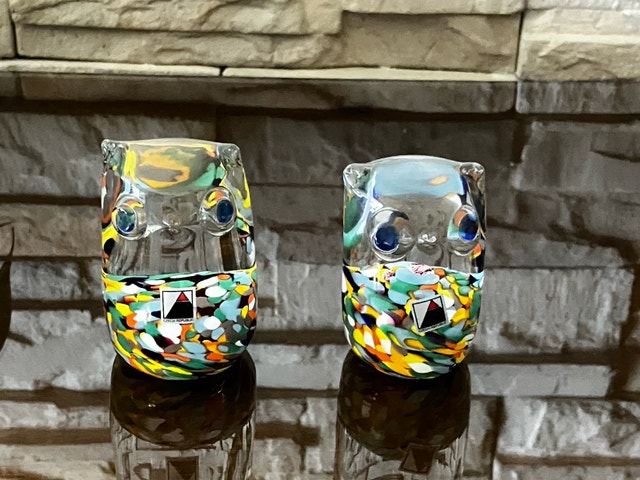 Czech Republic Crystal Owl - hiboux en crystal - photo 2