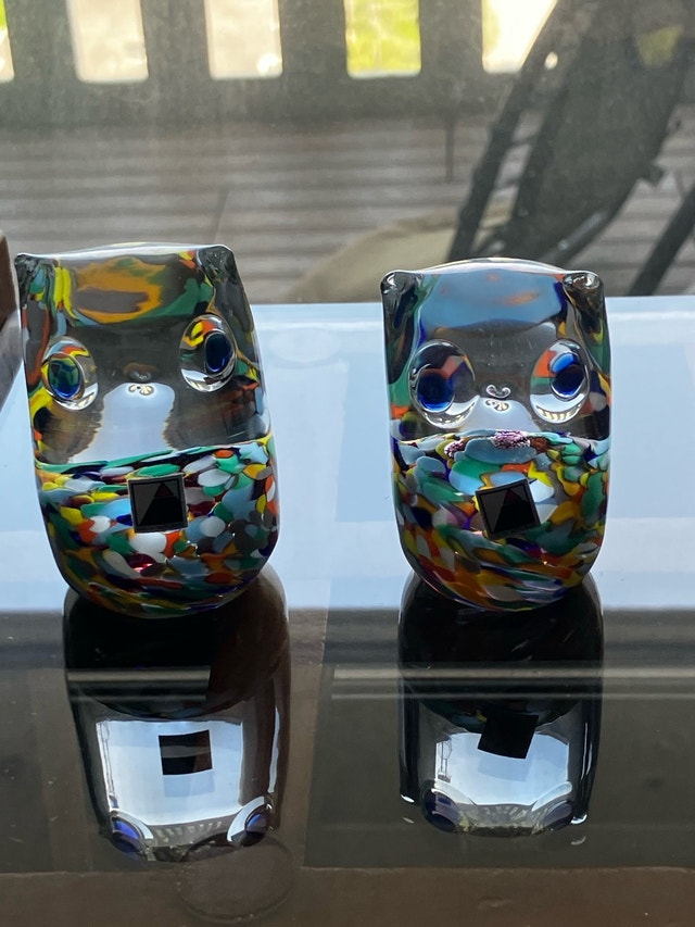 Czech Republic Crystal Owl - hiboux en crystal - photo 3