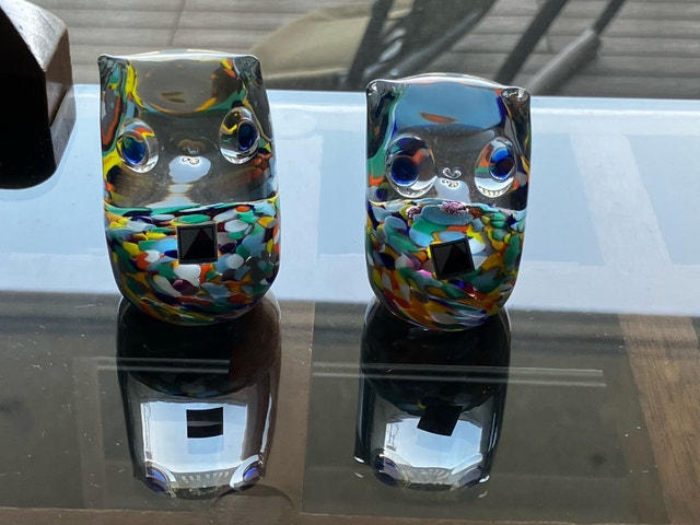 Czech Republic Crystal Owl - hiboux en crystal - photo 4