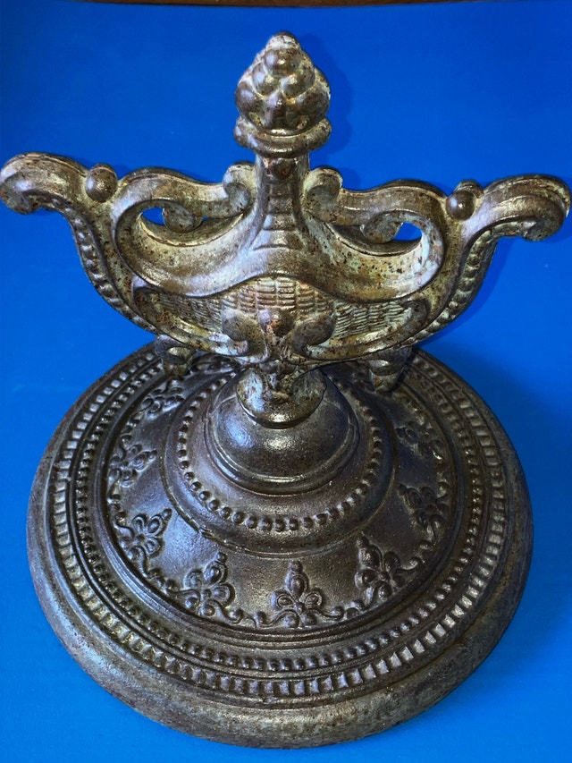 Antique Cast Iron Stove Top Finial