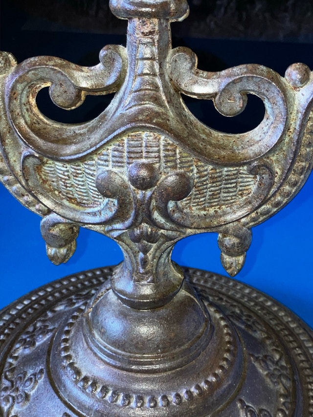 Antique Cast Iron Stove Top Finial - photo 4