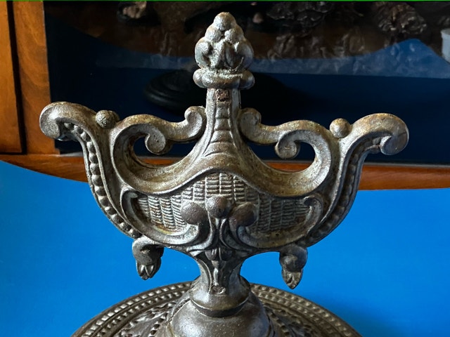 Antique Cast Iron Stove Top Finial - photo 5