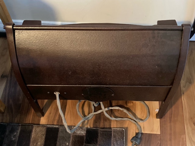 Antique electric fireplace - photo 5