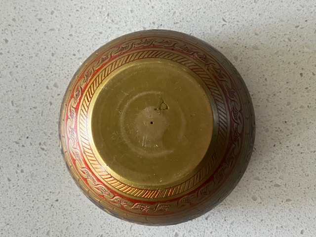 Antique Brass Bell from British India - photo 3