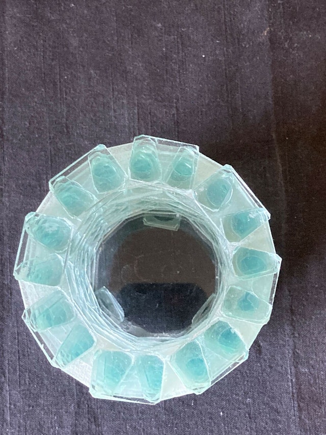 Vintage glass candle holders - photo 5
