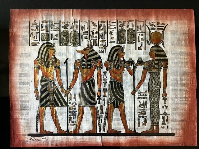 Authentic Egyptian Papyrus Art - photo 2