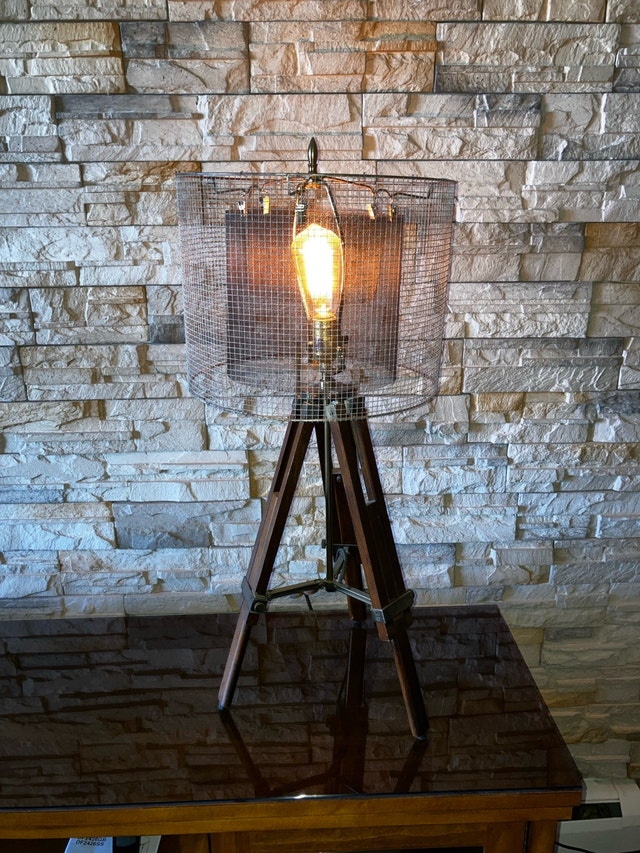 Set of Vintage Nautical Steampunk Lamps